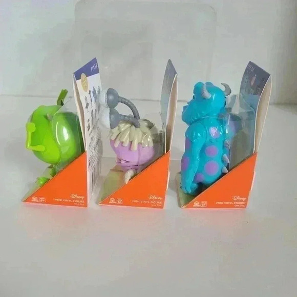 Disney Mike Wazowski Boo Sulley Mini Figures 2.5 Inches 2024 Pixar Monsters Inc. - Picture 7 of 8